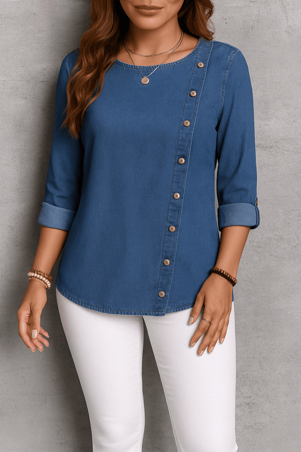 0D24066A-98B4-44C6-839D-C45936CA6544 شيميز جينز - الصورة 6