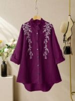 ⁦شيميز فريسكا تطريز⁩ - الصورة ⁦5⁩